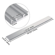 TheDisplayOutlet NexusX Dual Monitor Arm Crossbar Holds up to 32" Monitors, 28" Silver Image