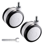 3 inch Swivel Casters Set(2) for Computer Laptop Cart