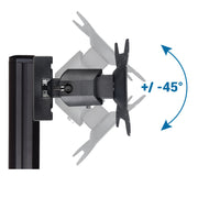 Metal VESA Mount 75x75 & 100x100, up to 22lbs Monitor