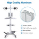 TheDisplayOutlet Mobile Computer Cart with Power Dual Monitor Mount Image