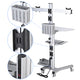 TheDisplayOutlet Dual Monitor Mobile Computer Cart for Telemedicine Image