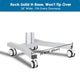 TheDisplayOutlet NexusX Mobile Computer Cart with Locking Drawer (Pull Out) Image