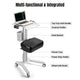 Mobile Medical Laptop Cart with Power Outlet