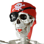 5'5" Full Body Pirate Skeleton Posable Halloween Decoration