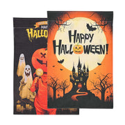 TheDisplayOutlet Smalll Halloween Flag Garden Yard Decor 12x18" Image