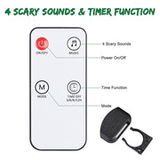 TheDisplayOutlet Halloween Inflatable Monster Hand Eyeball Music & 4 Modes Image