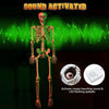 5'5" Full Body Skeleton Movable Joints Halloween Decoration