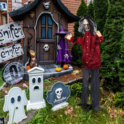 Life-size Zombie Halloween Props Outdoor Yard Displays