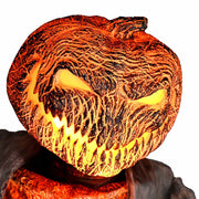 7ft Pumpkin Head Scorched Scarecrow Halloween Decoration