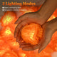 TheDisplayOutlet 10' Marigold Lights 20 LEDs Halloween Garland Day of Dead, 2ct. Image
