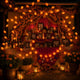TheDisplayOutlet 10' Marigold Lights 20 LEDs Halloween Garland Day of Dead, 2ct. Image