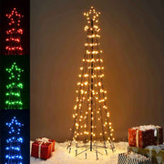 TheDisplayOutlet Multicolor Animated Light Show Christmas Tree APP Control Image