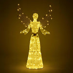 TheDisplayOutlet 67" Large Lighted Angel Outdoor Christmas Display Image