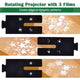 Lighted Tree Topper Projector (Star Snowflake Options)