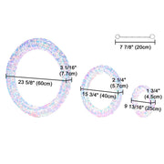 3pcs Light Up Wreath Outdoor for Door Windows