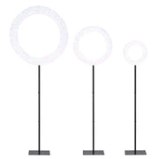 3ft Adjustable Steel Wreath Stand Display Pole Mount 3ct/pk
