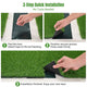 TheDisplayOutlet 6in x 33ft Artificial Grass Adhesive Seam Tape Image