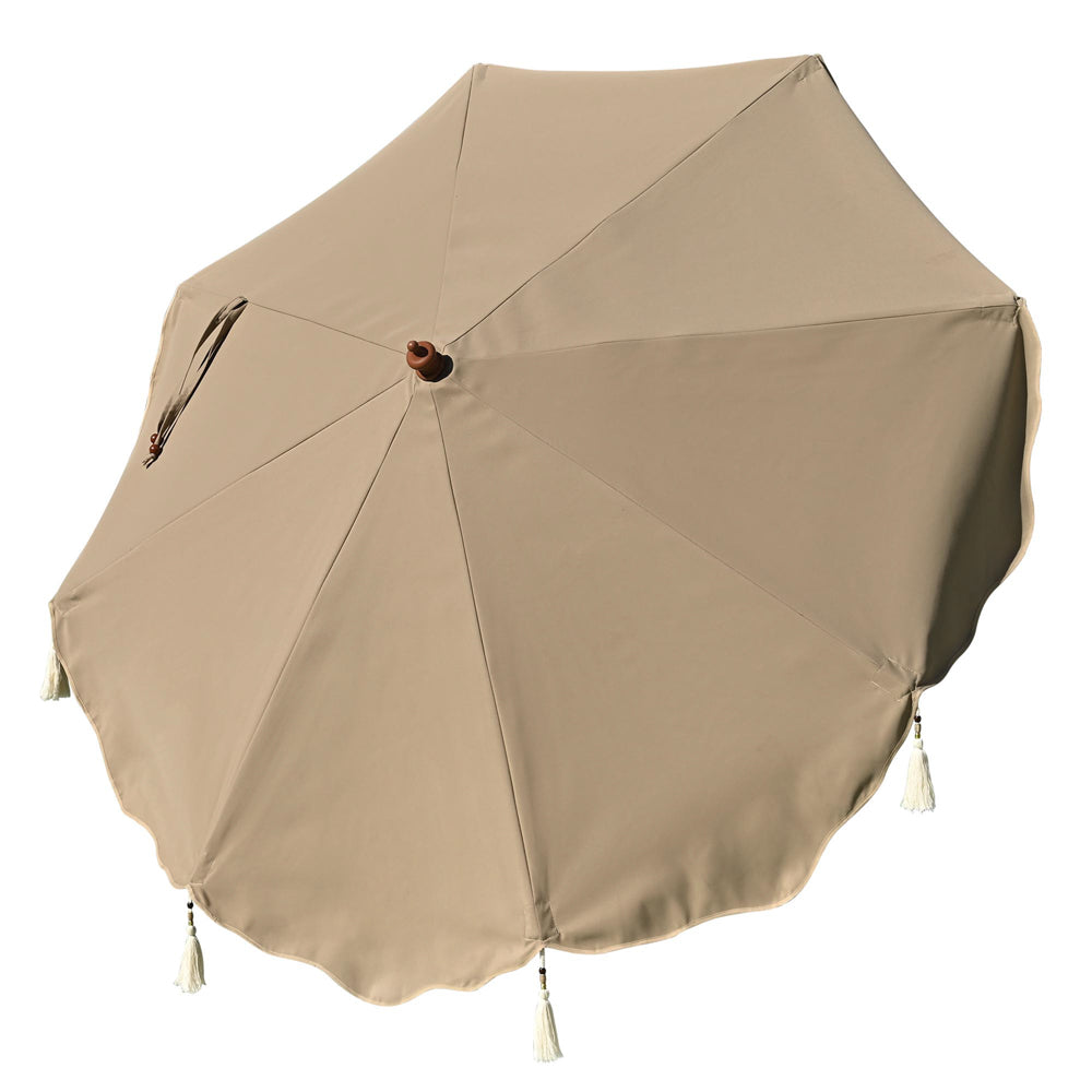 7 ft patio umbrella replacement fabric 7ft Patio Market Umbrella Replacement Canopy 8-Rib Boho 5-10yr
