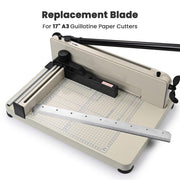 TheDisplayOutlet Replacement Blade for Guillotine Paper Cutter Trimer A3/A4 Size, 17in Image