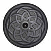 20 lb Round Patio Umbrella Stand Resin Concrete Base 2 3/16"