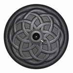 20 lb Round Patio Umbrella Stand Resin Concrete Base 2 3/16"