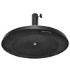 20 lb Round Patio Umbrella Stand Resin Concrete Base 2 3/16"