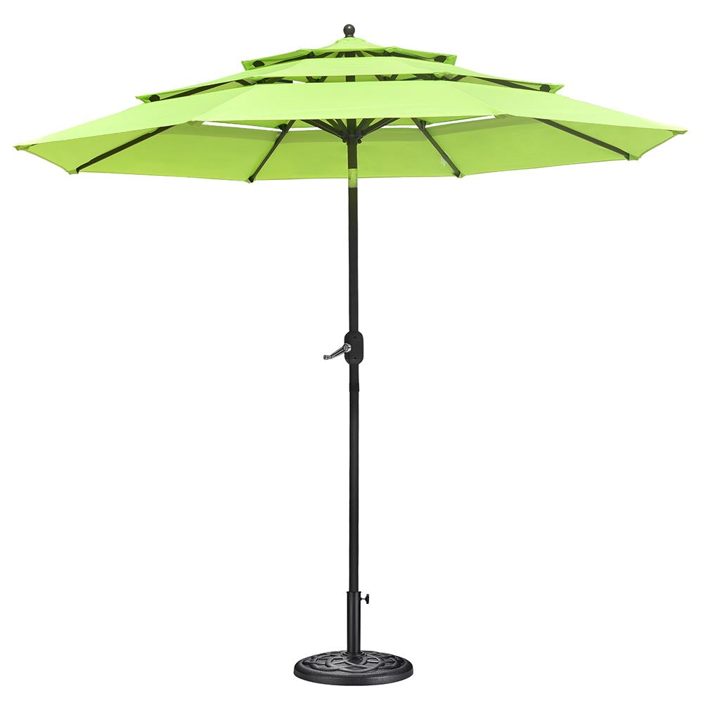 adjustable patio umbrella with stand 20 lb Round Patio Umbrella Stand Resin Concrete Base D2 3/16"