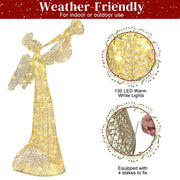 48" Large Lighted Outdoor Angel Display