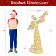 48" Large Lighted Outdoor Angel Display