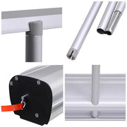 TheDisplayOutlet 40x79 Display Banner Stand Retractable Deluxe Image