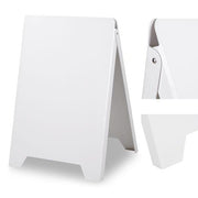 TheDisplayOutlet Sidewalk A Frame Sandwich Board Sign White Image