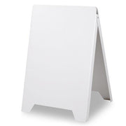 TheDisplayOutlet Sidewalk A Frame Sandwich Board Sign White Image