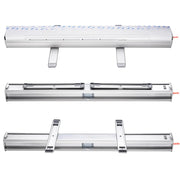TheDisplayOutlet 33"x79" Roll Up Retractable Aluminum Banner Stand Image