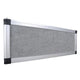 Portable Trade Show Display Header Gray