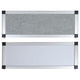 Portable Trade Show Display Header Gray