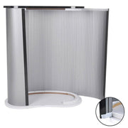 TheDisplayOutlet Portable Trade Show Display Podium Counter II Black Image