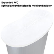 TheDisplayOutlet Portable Trade Show Display Podium Counter II White Image