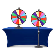WinSpin Prize Wheel w/ Floor Stand Spinning Wheel 24"