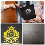 Custom Menu Covers PU Leather 8.5x14 4-View 10ct/pk