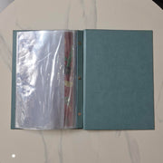 TheDisplayOutlet Custom PU Leather Menu Covers with Screw Post Binding 8.5x11 Image