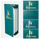 TheDisplayOutlet Custom Menu Covers PU Leather Beverage & Wine List Holder 4.25x11 Image