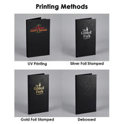 TheDisplayOutlet Custom Menu Covers PU Leather 8.5x14 Image