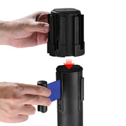 TheDisplayOutlet 47.3" Retractable Banner for Stanchions, Custom Graphics Image