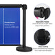 TheDisplayOutlet 39.4" Retractable Banner for Stanchions, Custom Graphics Image