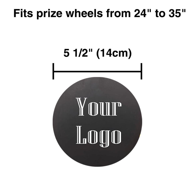 TheDisplayOutlet Custom Logo - Prize Wheel Center Piece, 5.5in Image