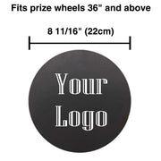 TheDisplayOutlet Custom Logo - Prize Wheel Center Piece, 8.6in Image
