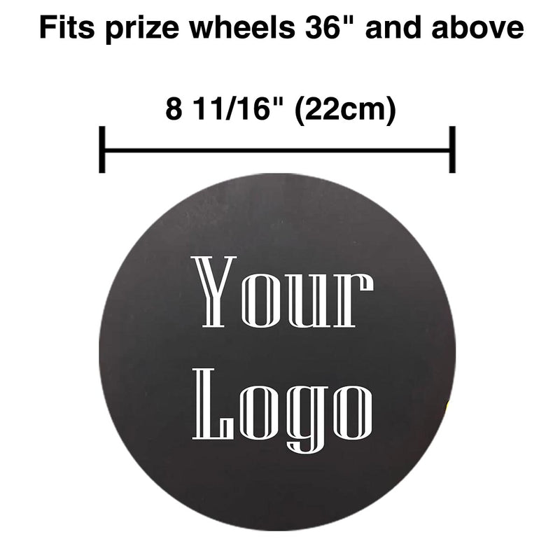 TheDisplayOutlet Custom Logo - Prize Wheel Center Piece, 8.6in Image