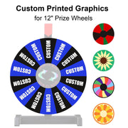 TheDisplayOutlet Custom Print Acrylic Sheet Dry Erase Board for Prize Wheel Image
