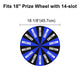TheDisplayOutlet Custom Print Acrylic Sheet Dry Erase Board for Prize Wheel, 18in 14-Slot Image