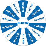 TheDisplayOutlet Custom Print Acrylic Sheet Dry Erase Board for Prize Wheel Image